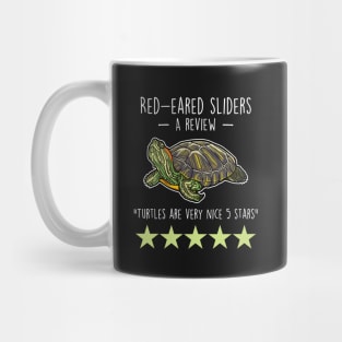 Red-Eared Slider Turtle Review Mug